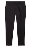 Dolce & Gabbana Dolce&gabbana Stretch Cotton Straight Leg Pants In N0000 Nero