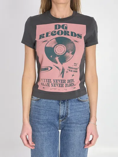 Dolce & Gabbana Dolce&gabbana Stretch Cotton T-shirt In Multi
