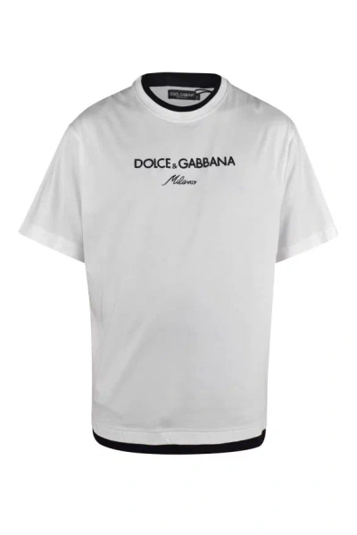 Dolce & Gabbana Dolce&gabbana T Shirt In White