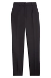 Dolce & Gabbana Dolce&gabbana Tailored Wool & Silk Blend Tuxedo Pants In N0000 Nero
