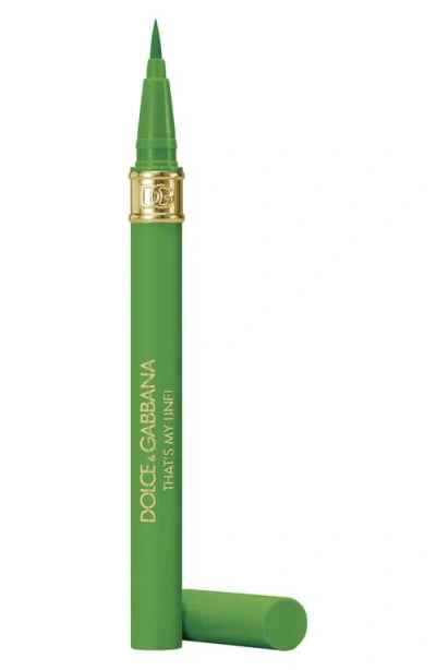 Dolce & Gabbana Dolce&gabbana That's My Line! 24hr Lasting Waterproof Eyeliner In 04 Irl