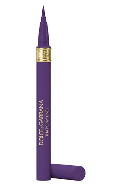 Dolce & Gabbana Dolce&gabbana That's My Line! 24hr Lasting Waterproof Eyeliner
