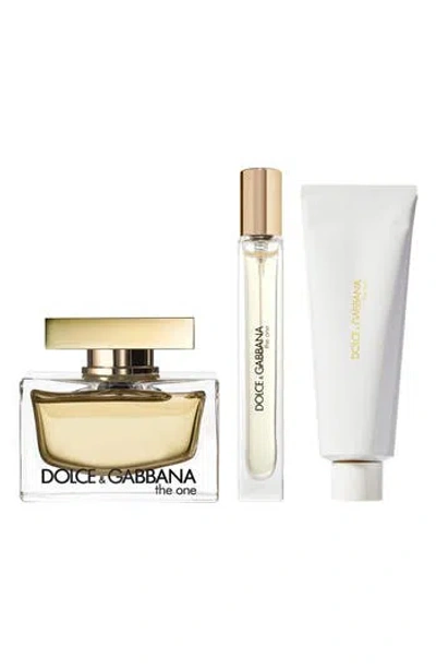 Dolce & Gabbana Dolce&gabbana The One Eau De Parfum 3-piece Set In Multi