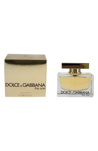 Dolce & Gabbana Dolce&gabbana The One Eau De Parfum In No Color
