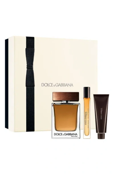 Dolce & Gabbana Dolce&gabbana The One Eau De Toilette 3-piece Set $165 Value