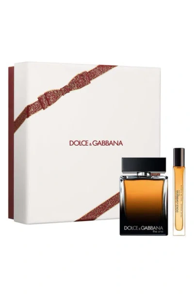 Dolce & Gabbana Dolce&gabbana The One For Men Eau De Parfum Set $158 Value In Transparent