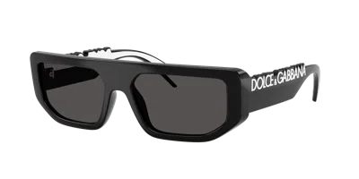 Dolce & Gabbana Dolce&gabbana Unisex Sunglasses Dg6203 In Black