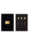 Dolce & Gabbana Dolce&gabbana Velvet Opulent Trio Travel Fragrance Set $147 Value In Transparent