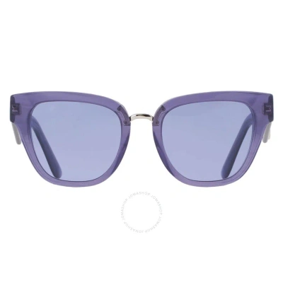 Dolce & Gabbana Dolce And Gabbana Violet Butterfly Ladies Sunglasses Dg4437 34071a 51 In Purple / Violet