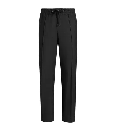 Dolce & Gabbana Dolce&gabbana Virgin Wool Drawstring Trousers