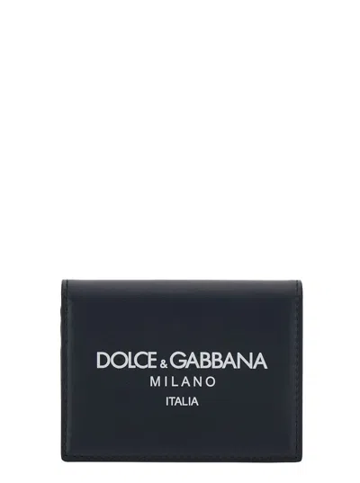 Dolce & Gabbana Dolce&gabbana Wallet In Fondoblu