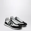 Dolce & Gabbana Dolce&gabbana White And Black Dg Cushion Sneakers Women In White