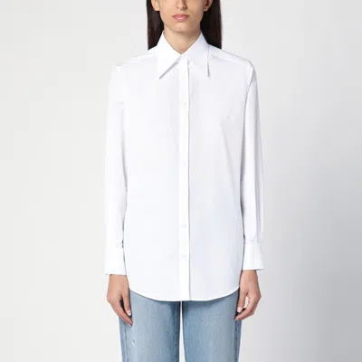 Dolce & Gabbana White Cotton Shirt