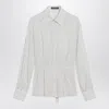 Dolce & Gabbana Pinstriped Shirt In And In White