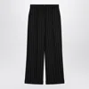Dolce & Gabbana Wide Black Pinstriped Pants