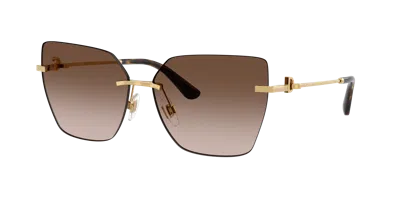 Dolce & Gabbana Dolce&gabbana Woman Sunglass Dg2321 In Brown