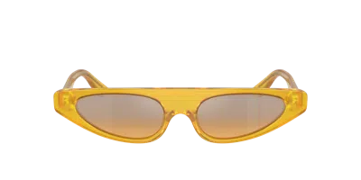 Dolce & Gabbana Dolce&gabbana Woman Sunglass Dg4442 In Orange Mirror Silver Gradient
