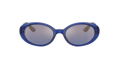 Dolce & Gabbana Dolce&gabbana Woman Sunglass Dg4443 In Blue Mirror Gradient Gold