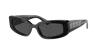 Dolce & Gabbana Dna Rectangle-frame Sunglasses In Black