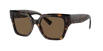 Dolce & Gabbana Dolce&gabbana Woman Sunglass Dg4471 In Dark Brown