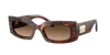Dolce & Gabbana Rectangle-frame Sunglasses In Brown