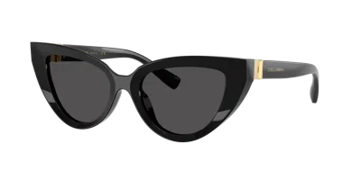 Dolce & Gabbana Dolce&gabbana Woman Sunglass Dg4497 In Dark Grey
