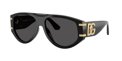Dolce & Gabbana Dolce&gabbana Woman Sunglasses Dg4499 In Dark Grey