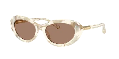 Dolce & Gabbana Cat-eye Sunglasses In White