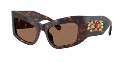 Dolce & Gabbana Dolce&gabbana Woman Sunglass Dg4524b In Brown