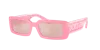 Dolce & Gabbana Dolce&gabbana Woman Sunglasses Dg6187 In Light Pink Mirror Silver