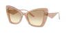 Dolce & Gabbana Dolce&gabbana Woman Sunglasses Dg4489 In Clear Gradient Light Brown
