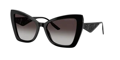 Dolce & Gabbana Dolce&gabbana Woman Sunglasses Dg4489 In Grey Gradient