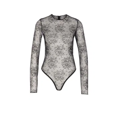 Dolce & Gabbana Dolce&gabbana Women Chantilly Lace Body In Black