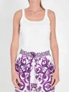 Dolce & Gabbana Dg Tank Top In White