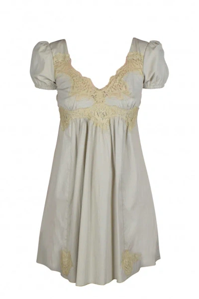 Dolce & Gabbana Dolce&gabbana Women Dress In Cream