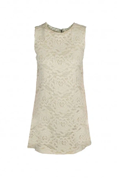 Dolce & Gabbana Dolce&gabbana Women Dress In Cream