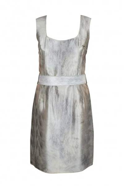 Dolce & Gabbana Dolce&gabbana Women Dress In Gray