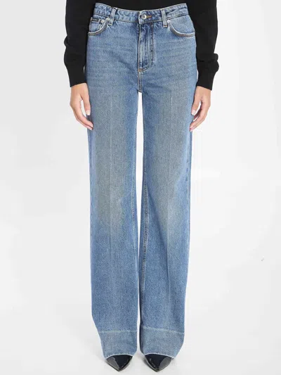 DOLCE & GABBANA DOLCE&GABBANA WOMEN FIVE-POCKET TROUSERS