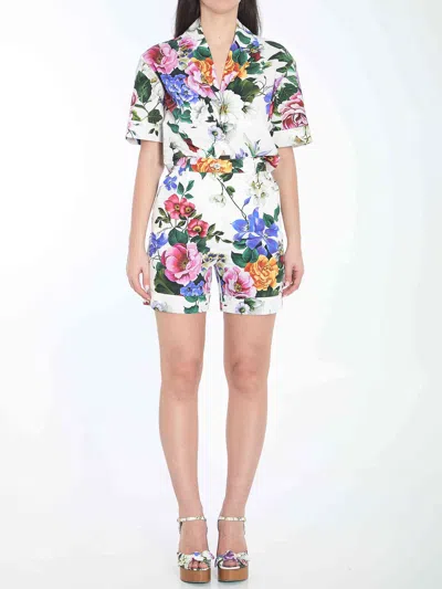 DOLCE & GABBANA DOLCE&GABBANA WOMEN FLORAL SHORTS