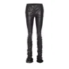 Dolce & Gabbana Black Leather Pants In Black