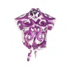 Dolce & Gabbana Cotton Shirt With Maiolica Print In Purple