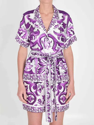 DOLCE & GABBANA DOLCE&GABBANA WOMEN MAIOLICA SHIRT