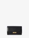 Dolce & Gabbana Marlene Wallet Leather Handbag In Black