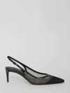 Dolce & Gabbana Dolce&gabbana Women Mesh And Patent Leather Slingback