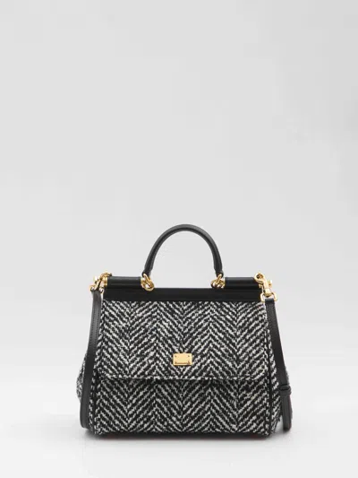Dolce & Gabbana Dolce&gabbana Women Miss Sicily Bag Medium In Black