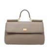 Dolce & Gabbana Sicily Medium Hand Bag In Brown