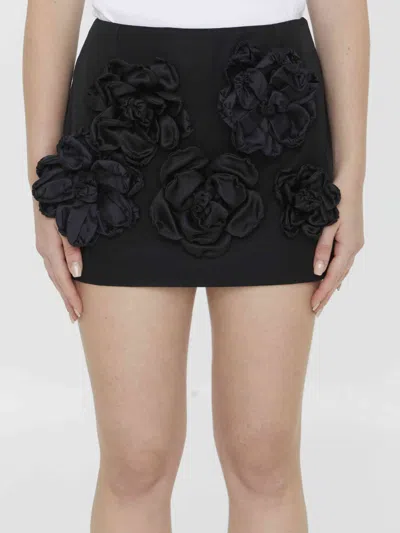 Dolce & Gabbana Dolce&gabbana Women Ottoman Miniskirt With Flowers