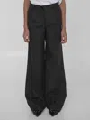 Dolce & Gabbana Dolce&gabbana Women Palazzo Trousers In Gray