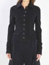 Dolce & Gabbana Tailored Wool Jacket Flap Pockets In Black
