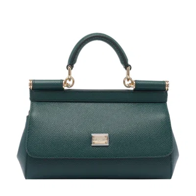 Dolce & Gabbana Dolce&gabbana Women Small Sicily Handbag In Green